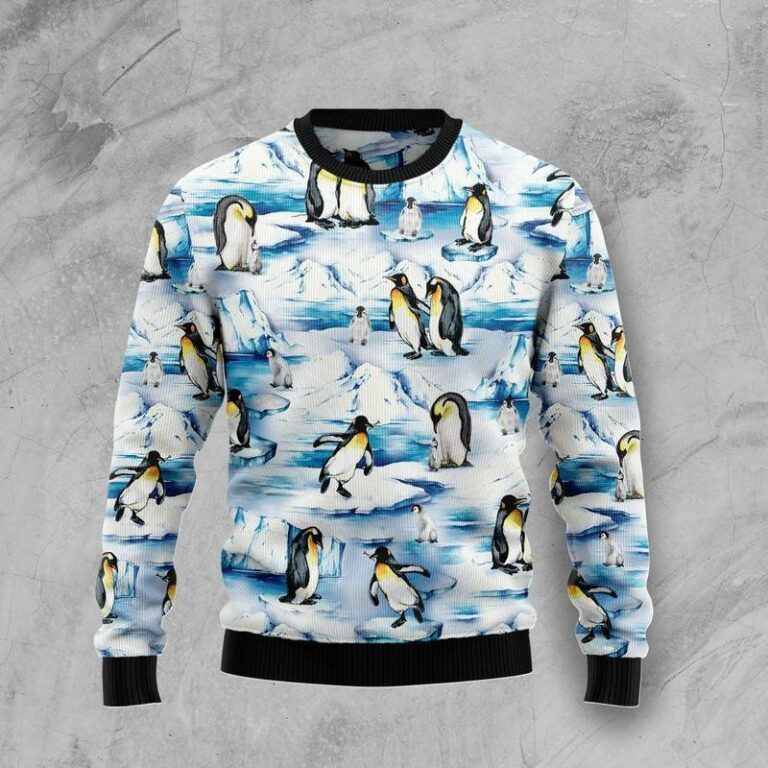 Lovely Penguin Christmas Ugly Sweatshirt, Sweater