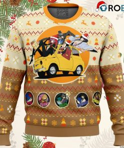 Lupin The 3rd Happy Trip Ugly Christmas Sweater