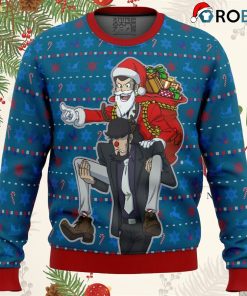 Lupin The 3rd Run Run Rudolph Ugly Christmas Sweater