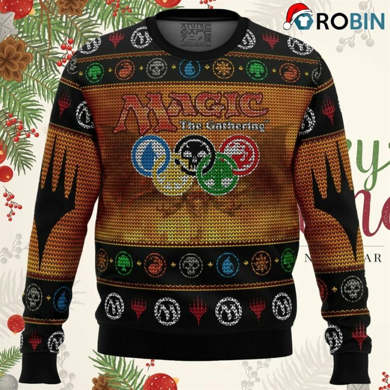 Magic The Gathering Mtg Ugly Christmas Sweatshirt, Sweater
