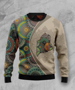 Maine Mandala Ugly Sweatshirt, Sweater