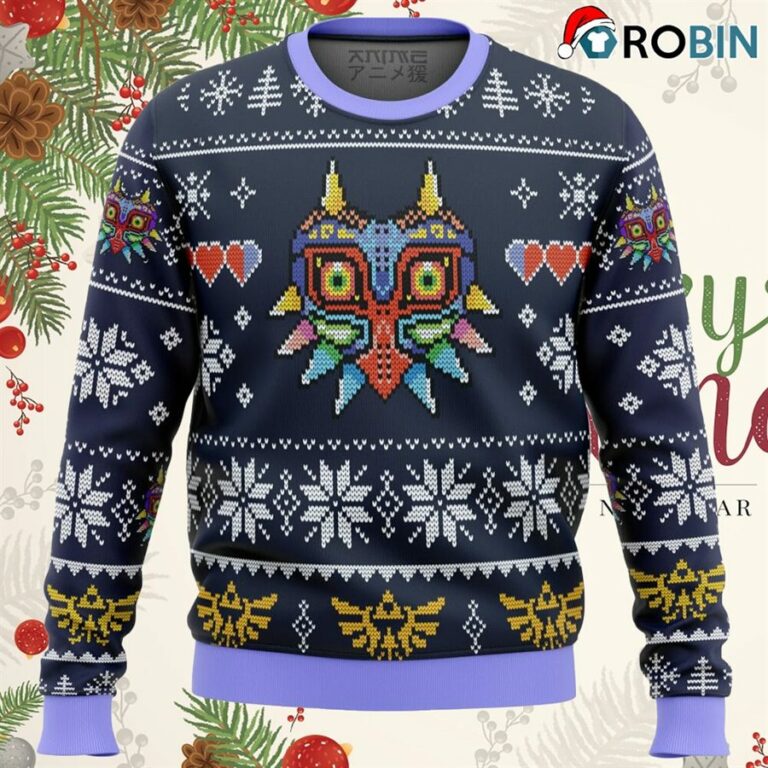 Majora’s Mask Legend Of Zelda Ugly Christmas Sweatshirt, Sweater