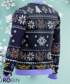 majoras mask legend of zelda ugly christmas sweater 4 3XYpt