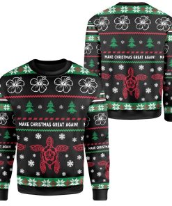 Make Christmas Great Again All Over Print Ugly Sweatshirt, Sweater Make Christmas Great Again All Over Print Ugly Sweatshirt, Sweater