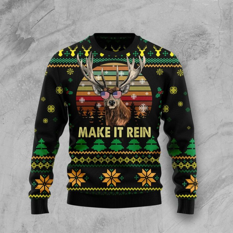 Make It Rein Ugly Sweatshirt, Sweater