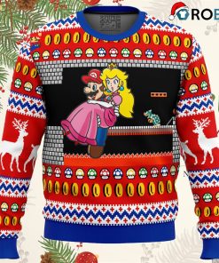 Mario Bowser’s Castle Ugly Christmas Sweater