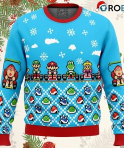 Mario Kart Ugly Christmas Sweatshirt, Sweater