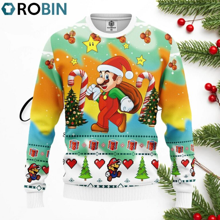 Mario Ugly Christmas Sweater