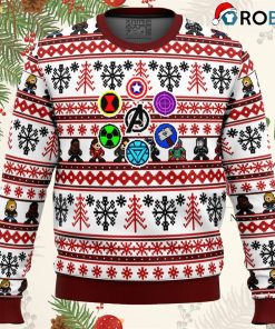 Marvel Avengers Retro Ugly Christmas Sweatshirt, Sweater