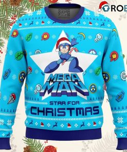 Mega Man Mega Christmas Ugly Christmas Sweatshirt, Sweater