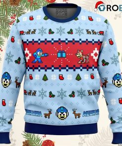 Mega Man Mega Holiday Ugly Christmas Sweatshirt, Sweater