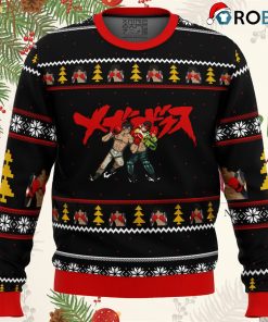 Megalo Box Sprites Ugly Christmas Sweatshirt, Sweater