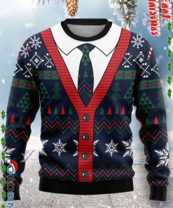 Men’S Christmas Themed Printed Ugly Sweatshirt, Sweater