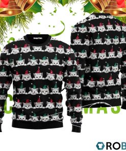Merry Catmas Ugly Christmas Sweater RB4087