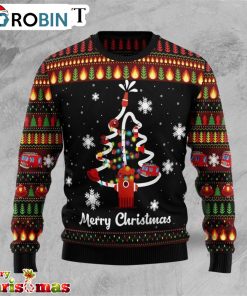 merry christmas firefighter ugly christmas sweater best xmas gift 1 qbvsgq