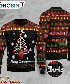Merry Christmas Firefighter Ugly Christmas Sweater – Best Xmas Gift Merry Christmas Firefighter Ugly Christmas Sweater – Best Xmas Gift