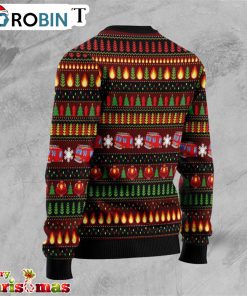 merry christmas firefighter ugly christmas sweater best xmas gift 3 j388s0