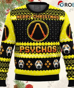 merry christmas psychos borderlands ugly christmas sweater 1 C4jWM