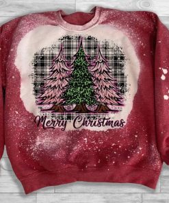Merry Christmas Xmas Trees Red Ugly Christmas Sweatshirt – Sweater