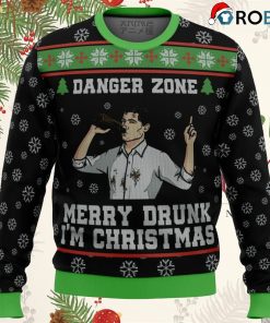 Merry Drunk I’m Christmas Sterling Archer Black Ugly Christmas Sweatshirt, Sweater