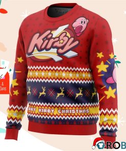 Merry Kirby Christmas Kirby Ugly Christmas Sweatshirt, Sweater