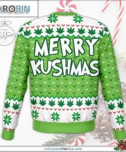 merry kushmas ugly christmas sweater 223 ph03S