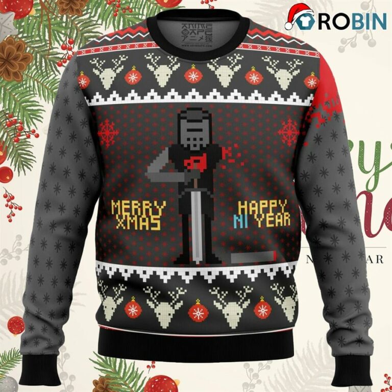 Merry Xmas And Happy Ni Year Monty Python Ugly Christmas Sweatshirt, Sweater