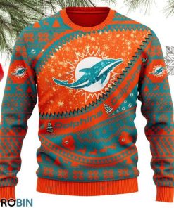 Miami Dolphins Football Ugly Christmas Sweater, Sweatshirt SWT108