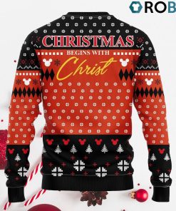 Mice Christ Ugly Christmas Sweater