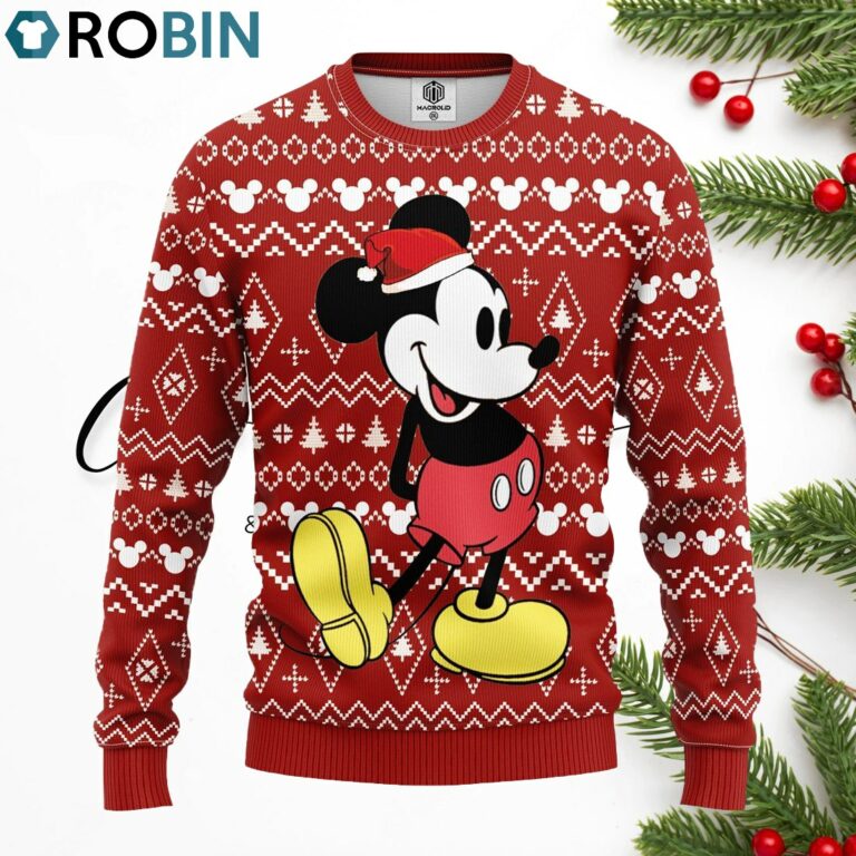 Mice Ugly Christmas Sweater
