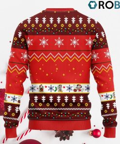 Mice Ugly Christmas Sweater Red