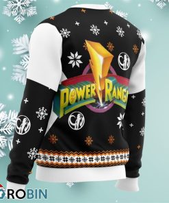 mighty morphin power rangers black ugly christmas sweater 4 95wOL