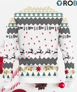 Miller Lite Beer Ugly Christmas Sweater