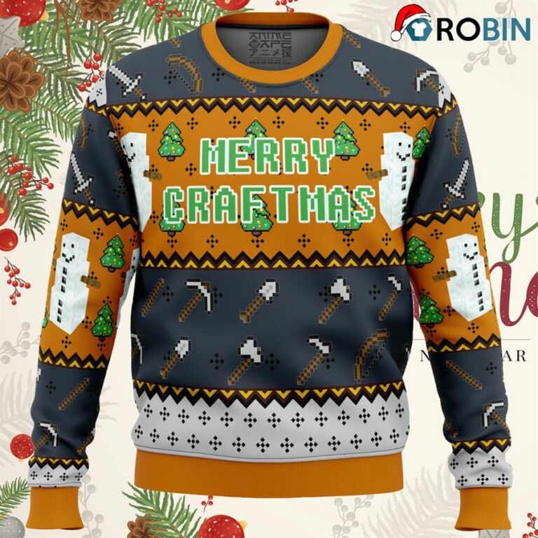 Minecraft Minecraftmas Christmas Sweater