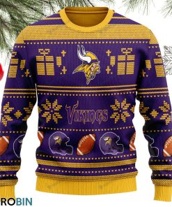 Minnesota Vikings Football Ugly Christmas Sweater, Sweatshirt SWT159