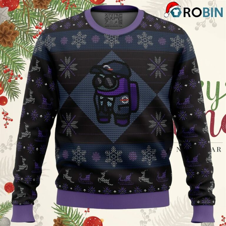 Mira Security Guard Among Us Ugly Christmas Sweatshirt, Sweater