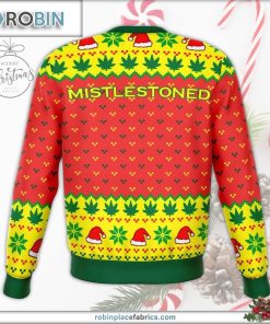 mistlestoned ugly christmas sweater 221 EBgpA