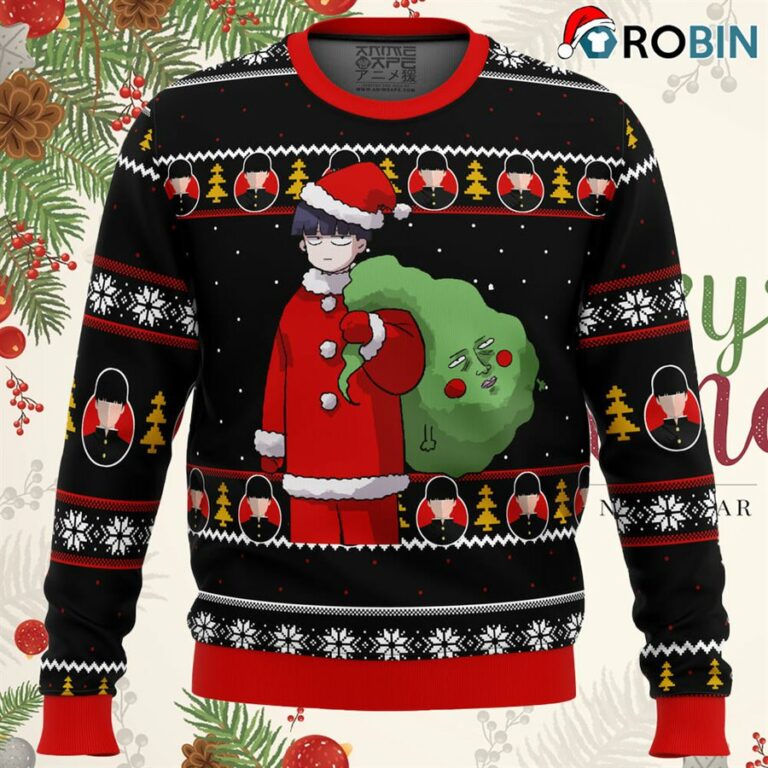 Mob Psycho 100 Santa Ugly Christmas Sweater