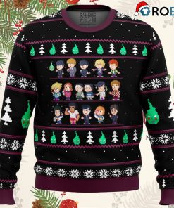 Mob Psycho 100 Sprites Ugly Christmas Sweatshirt, Sweater