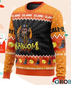 Monkey Bomb Call Of Duty Ugly Christmas Sweatshirt, Sweater Monkey Bomb Call Of Duty Ugly Christmas Sweatshirt, Sweater