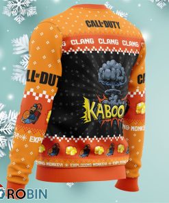 monkey bomb call of duty ugly christmas sweater 4 RM9Wb