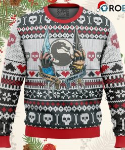 Mortal Kombat Finish Him Ugly Christmas Sweater