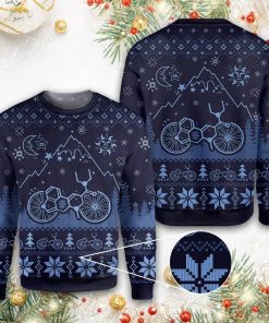 Mountain Bike Ugly Christmas Sweater RB4590 Mountain Bike Ugly Christmas Sweater RB4590