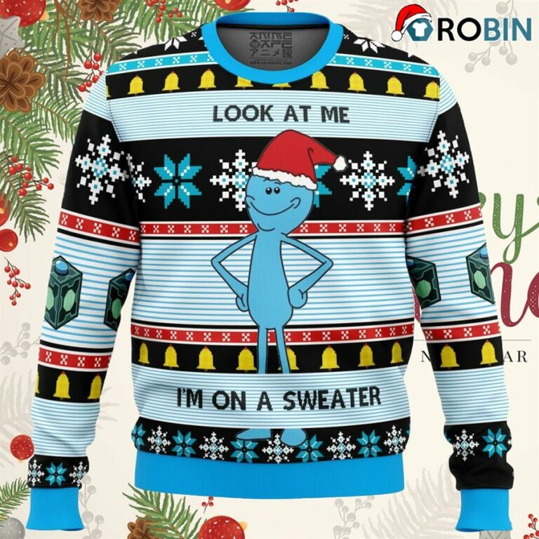 Mr. Meeseeks Ugly Christmas Sweater