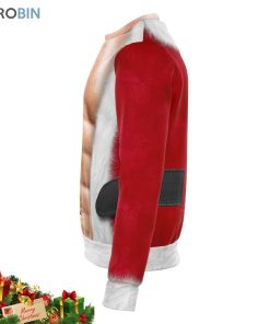 muscle santa sexy christmas ugly sweater 3 k5ycze