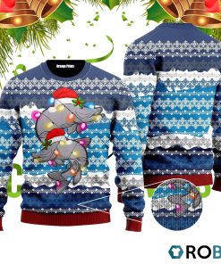 Musky Fishing Christmas 3D Print Ugly Christmas Sweater RB4055