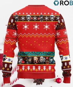 Muzan Kibutsuji Christmas Demon Slayer Anime Ugly Christmas Sweater Red