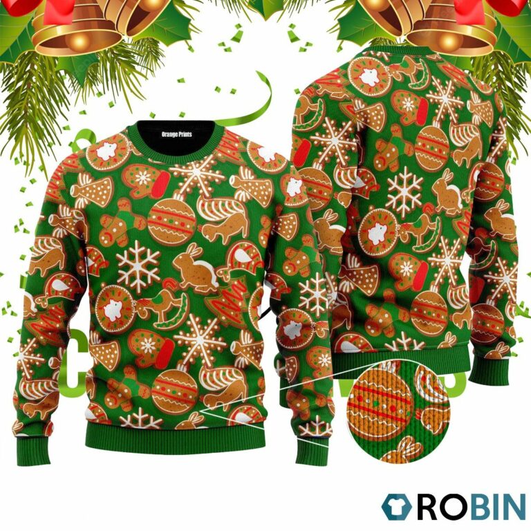 My Ginger Biscuits My Christmas 3D Print Ugly Christmas Sweater RB4077
