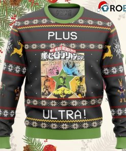 My Hero Academia Boku No Plus Ultra Ugly Christmas Sweatshirt, Sweater