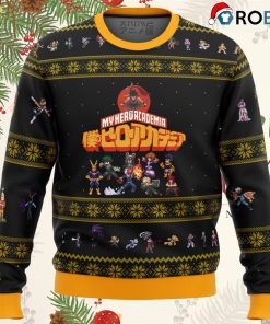 My Hero Academia Boku No Sprites Ugly Christmas Sweatshirt, Sweater